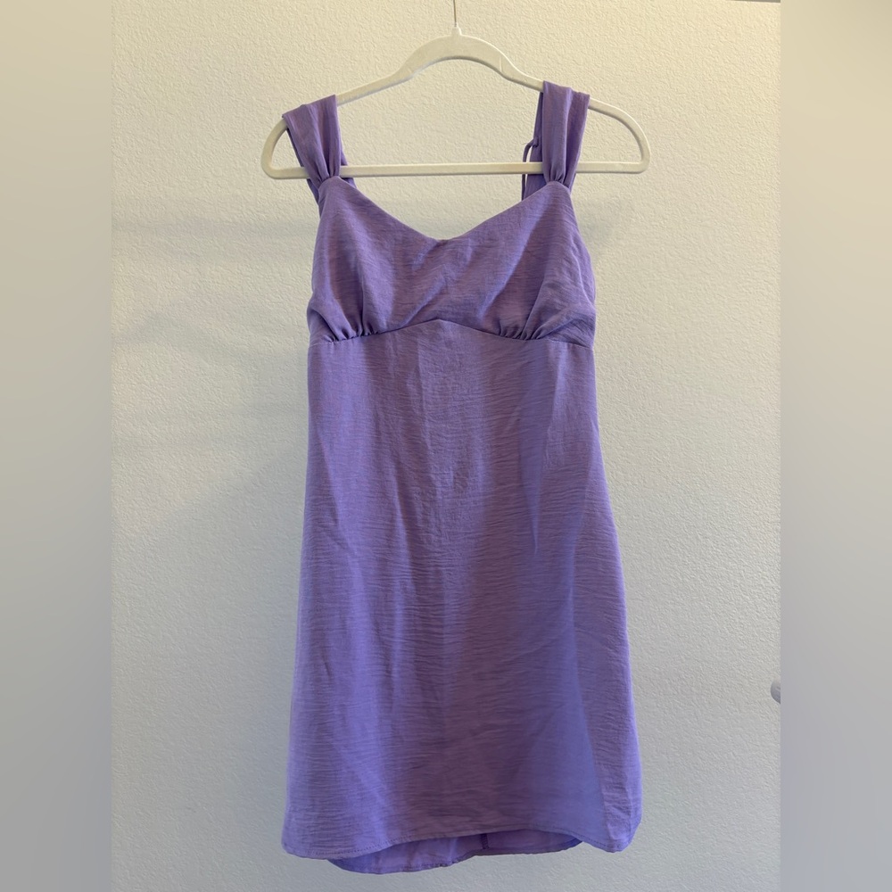 Rolla Coster Lavender Periwinkle Lightweight Midi Dress Size Medium
